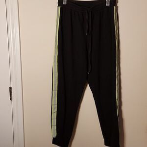 Forever21 reflective trim joggers sz. L